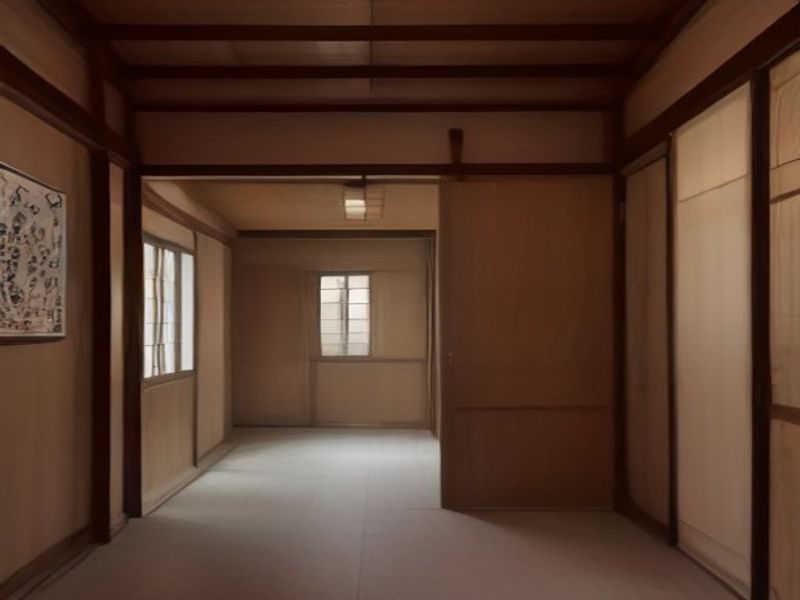 画廊展厅内毛明人体艺术代表作《晨光之诗》，画面呈现侧光下人体轮廓与阴影的诗意交织